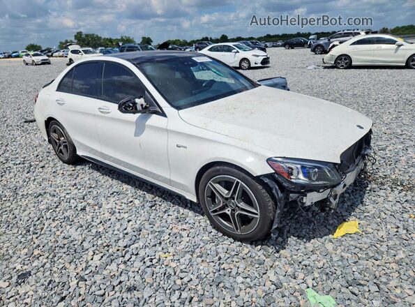 WDDWF6EB1LR558614 2020 MERCEDES-BENZ C White Передня права чверть