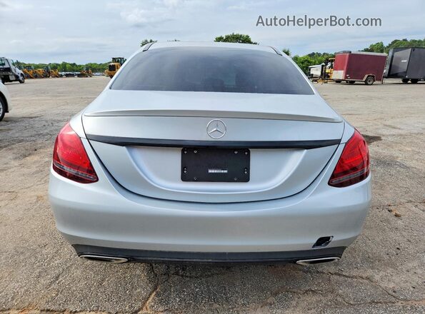 WDDWF8DB1LR532057 2020 MERCEDES-BENZ C Silver Vista trasera