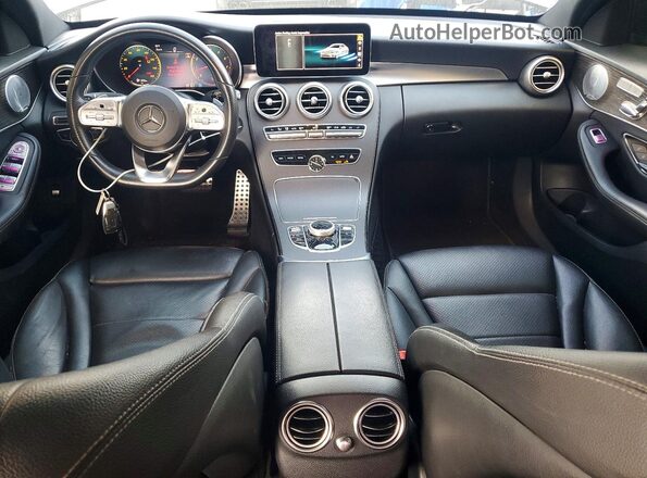WDDWF8DB2LR527062 2020 MERCEDES-BENZ C Серый Вид панели приборов