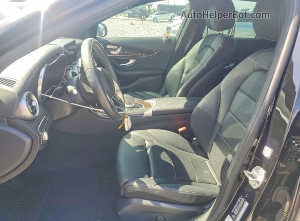WDDWF8DB4LR543425 2020 MERCEDES-BENZ C Black წინა სალონის ხედი