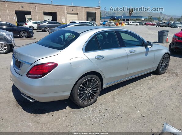 WDDWF8DB7LR545959 2020 MERCEDES-BENZ C-CLASS Silver Հետևի աջ