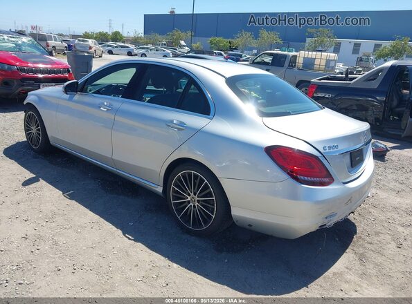 WDDWF8DB7LR545959 2020 MERCEDES-BENZ C-CLASS Silver Հետևի ձախ