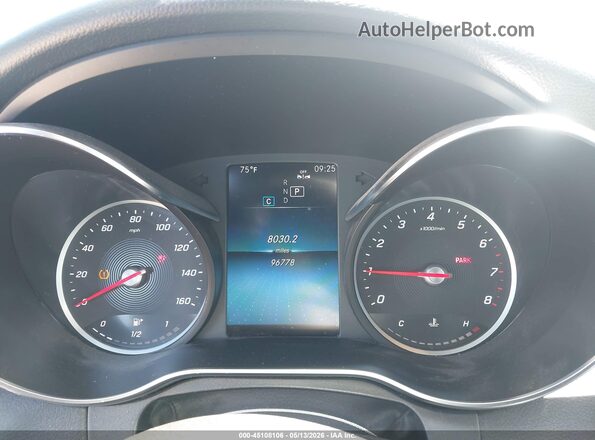 WDDWF8DB7LR545959 2020 MERCEDES-BENZ C-CLASS Silver Հետևի նստատեղերի տեսք