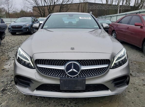 WDDWF8EB0LR544764 2020 MERCEDES-BENZ C Gray Vista frontal