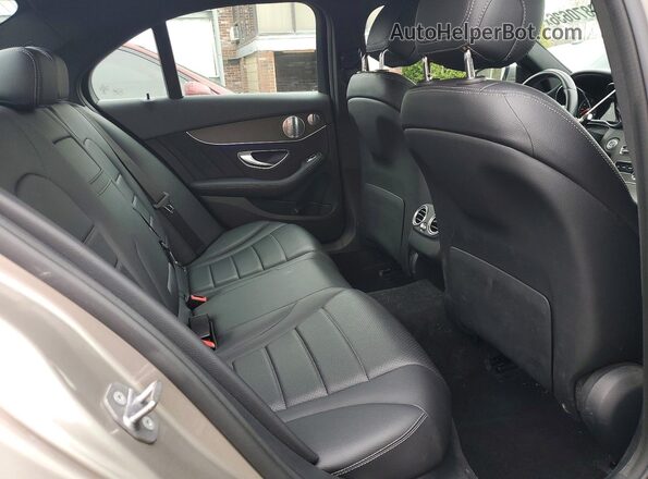 WDDWF8EB0LR544764 2020 MERCEDES-BENZ C Gray Vista de los asientos traseros