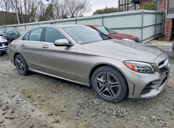 WDDWF8EB0LR544764 2020 MERCEDES-BENZ C Gray Delantero derecho