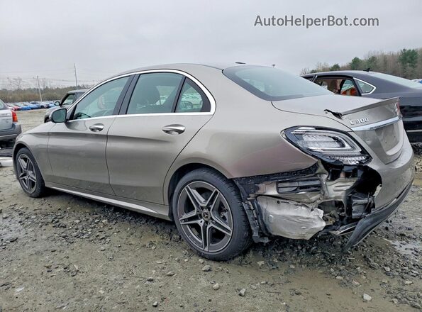 WDDWF8EB0LR544764 2020 MERCEDES-BENZ C Gray Trasero izquierdo