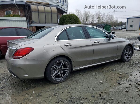 WDDWF8EB0LR544764 2020 MERCEDES-BENZ C Gray Trasero derecho