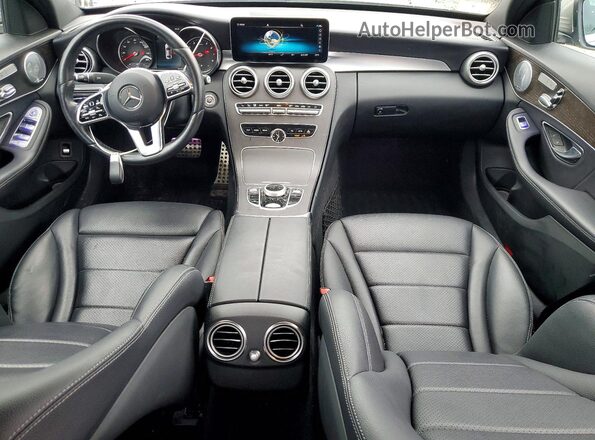 WDDWF8EB0LR544764 2020 MERCEDES-BENZ C Gray Vista del salpicadero
