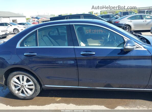 WDDWF8EB6KR458096 2019 MERCEDES-BENZ C-CLASS Black Widok wnętrza z tyłu