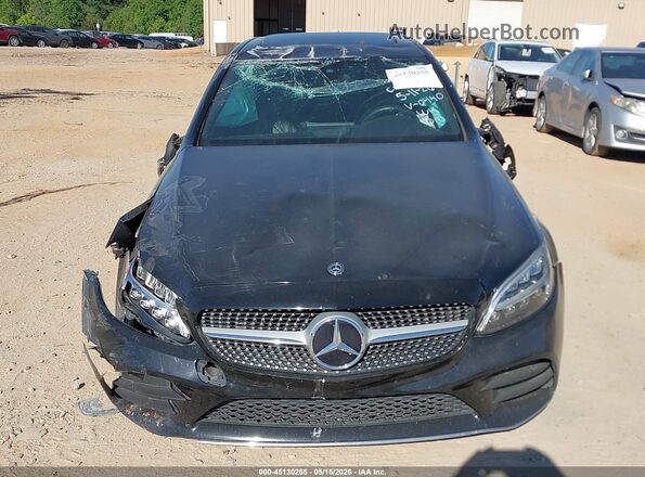 WDDWF8EB9LR540440 2020 MERCEDES-BENZ C-CLASS Black Front view