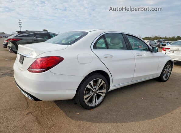 WDDWF8EB9LR555813 2020 MERCEDES-BENZ C White Trasero derecho