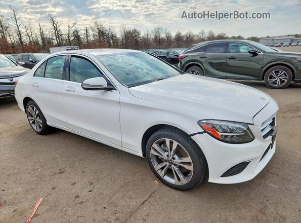 WDDWF8EB9LR555813 2020 MERCEDES-BENZ C White Delantero derecho