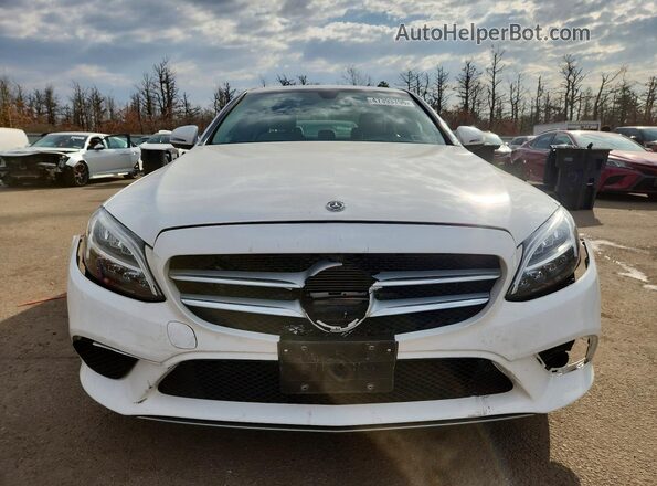 WDDWF8EB9LR555813 2020 MERCEDES-BENZ C White Vista frontal