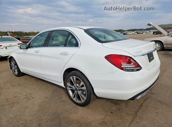 WDDWF8EB9LR555813 2020 MERCEDES-BENZ C White Trasero izquierdo