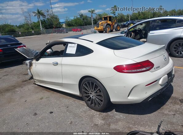 WDDWJ4JB1HF363596 2017 MERCEDES-BENZ C-CLASS White Հետևի ձախ