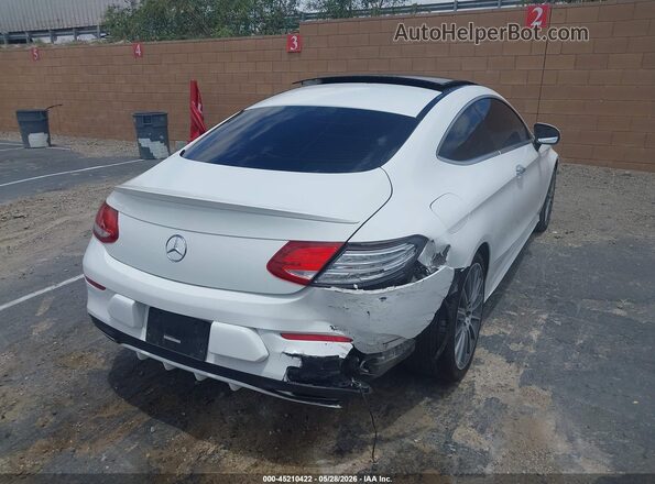 WDDWJ4JB1HF509124 2017 MERCEDES-BENZ C-CLASS White Rear right