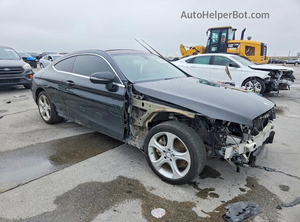 WDDWJ4JB3HF369741 2017 MERCEDES-BENZ C Black Front right