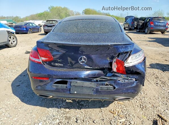 WDDWJ4JB3JF721707 2018 MERCEDES-BENZ C Blue 