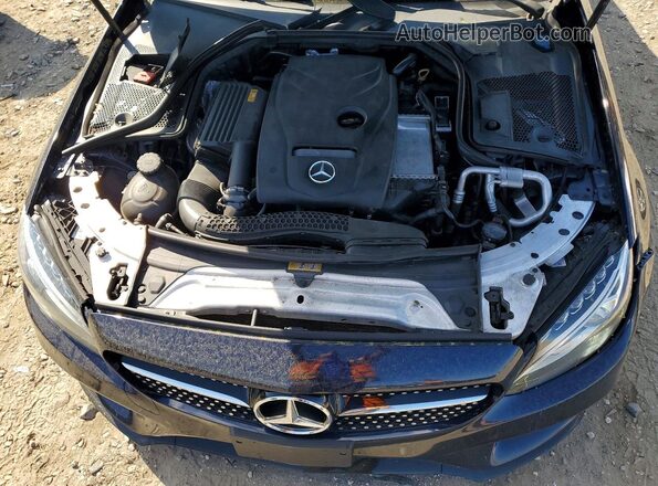 WDDWJ4JB3JF721707 2018 MERCEDES-BENZ C Blue 