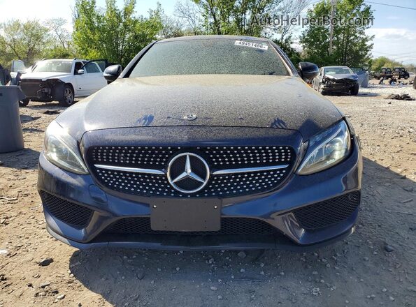 WDDWJ4JB3JF721707 2018 MERCEDES-BENZ C Blue 