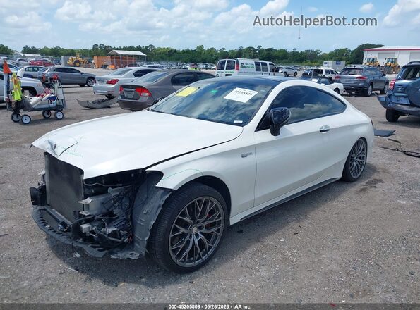 WDDWJ4JB5HF328088 2017 MERCEDES-BENZ C-CLASS White Front left
