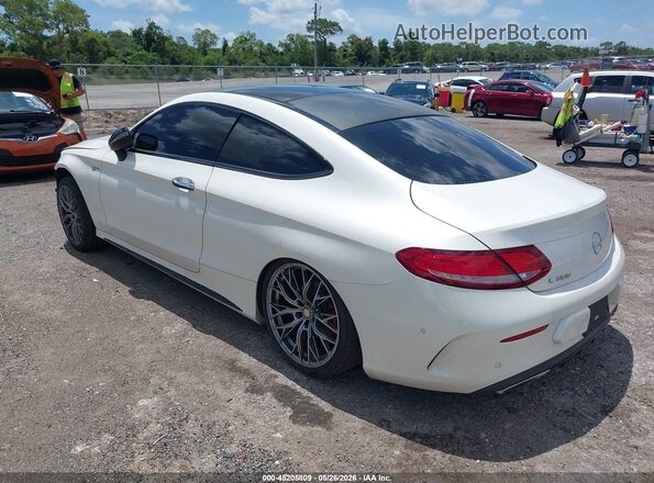 WDDWJ4JB5HF328088 2017 MERCEDES-BENZ C-CLASS White Rear left