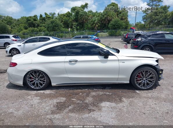 WDDWJ4JB5HF328088 2017 MERCEDES-BENZ C-CLASS White Rear interior view