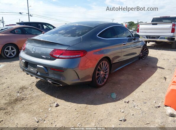 WDDWJ4JB8HF367256 2017 MERCEDES-BENZ C-CLASS Gray Trasero derecho