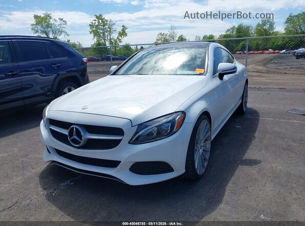 WDDWJ4KB0HF390044 2017 MERCEDES-BENZ C-CLASS White 