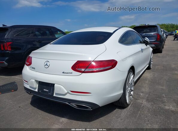 WDDWJ4KB0HF390044 2017 MERCEDES-BENZ C-CLASS White 