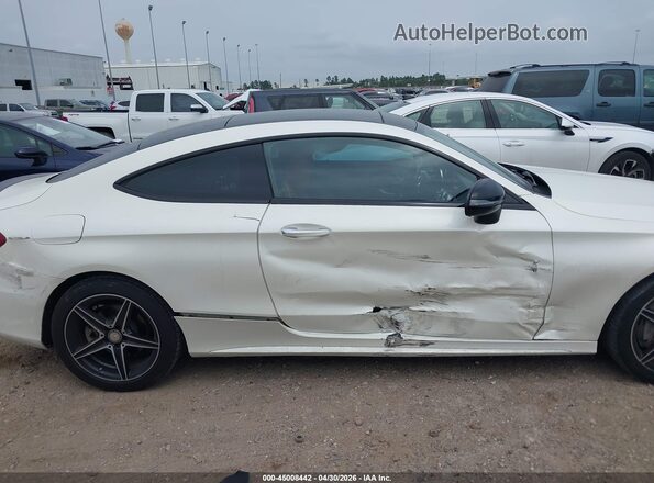 WDDWJ4KB1HF444774 2017 MERCEDES-BENZ C-CLASS White Սալոնի հետևի տեսք