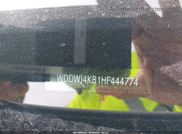 WDDWJ4KB1HF444774 2017 MERCEDES-BENZ C-CLASS White Շարժիչի բաժամունքի տեսք
