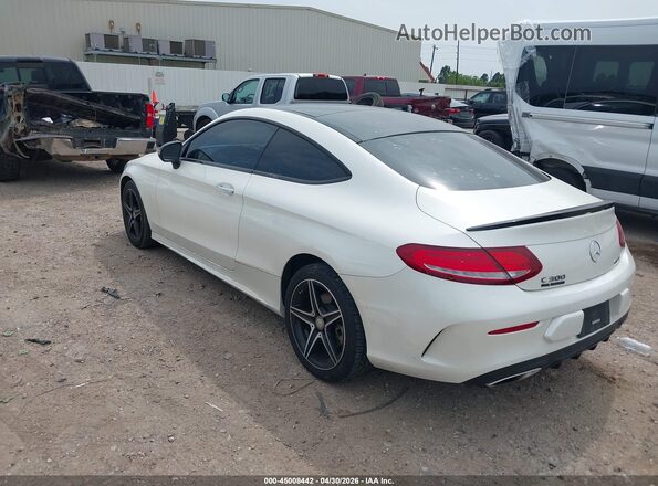 WDDWJ4KB1HF444774 2017 MERCEDES-BENZ C-CLASS White Հետևի ձախ