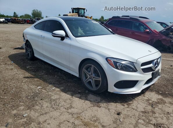 WDDWJ4KB2HF525525 2017 MERCEDES-BENZ C Белый 
