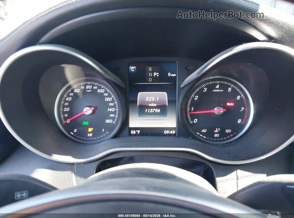 WDDWJ4KB4HF420436 2017 MERCEDES-BENZ C-CLASS White Widok tylnych siedzeń