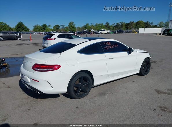WDDWJ4KB4HF420436 2017 MERCEDES-BENZ C-CLASS White Tył prawy