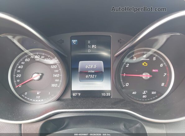 WDDWJ4KB7HF360801 2017 MERCEDES-BENZ C-CLASS Blue Vista de los asientos traseros