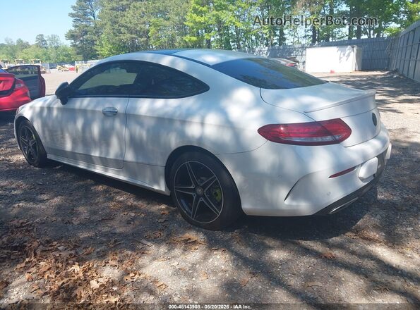 WDDWJ4KB8HF367367 2017 MERCEDES-BENZ C-CLASS White Tył lewy