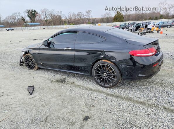 WDDWJ4KB8JF677721 2018 MERCEDES-BENZ C Черный Задняя левая четверть