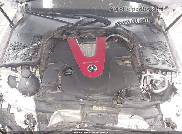 WDDWJ6EB0JF663335 2018 MERCEDES-BENZ AMG C 43 Белый Вид сзади