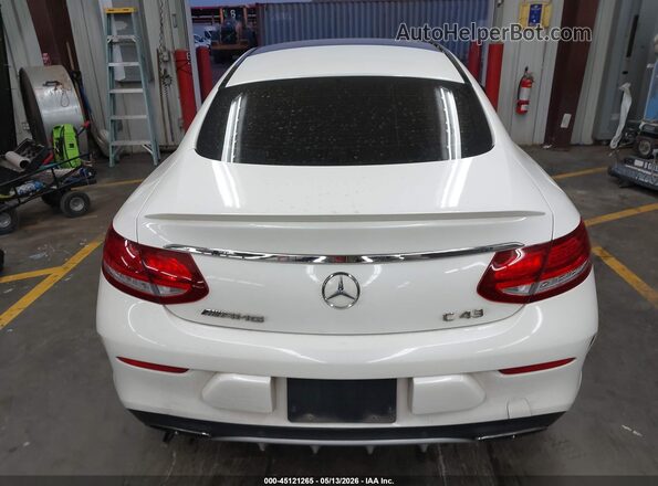 WDDWJ6EB0JF663335 2018 MERCEDES-BENZ AMG C 43 Белый 