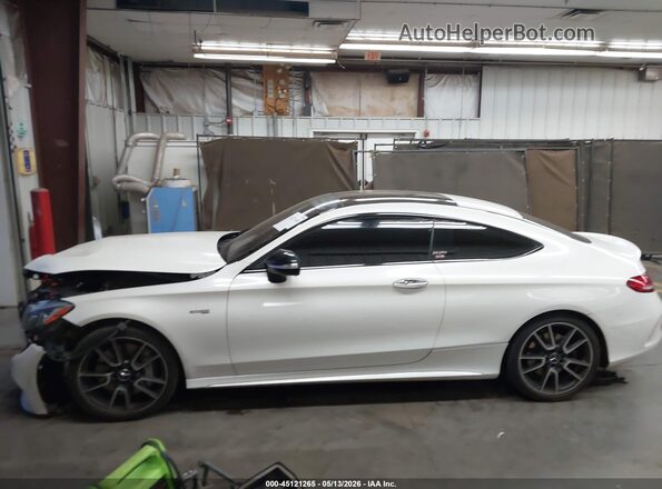 WDDWJ6EB0JF663335 2018 MERCEDES-BENZ AMG C 43 Белый 