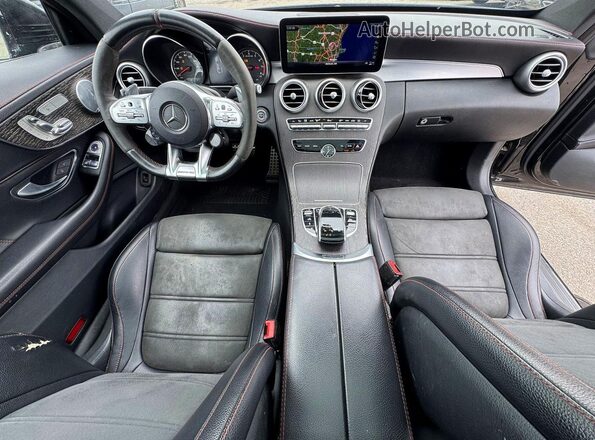 WDDWJ6EB0LF944375 2020 MERCEDES-BENZ C Black Widok zestawu wskaźników