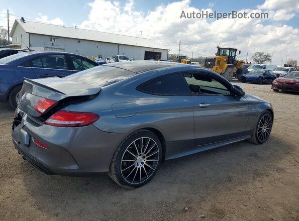 WDDWJ6EB3HF440930 2017 MERCEDES-BENZ C Gray 