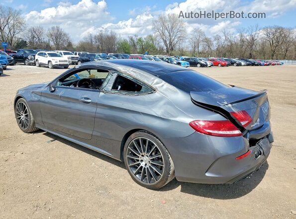 WDDWJ6EB3HF440930 2017 MERCEDES-BENZ C Gray 
