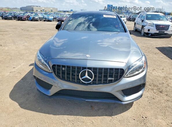 WDDWJ6EB3HF440930 2017 MERCEDES-BENZ C Gray 