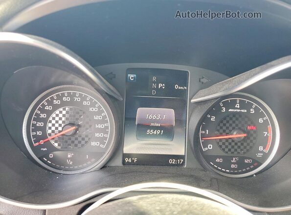 WDDWJ6EB3HF440930 2017 MERCEDES-BENZ C Gray 