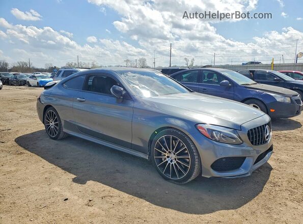 WDDWJ6EB3HF440930 2017 MERCEDES-BENZ C Gray 