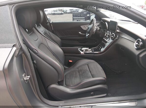 WDDWJ6EB3JF704735 2018 MERCEDES-BENZ AMG C 43 Green Widok wnętrza z przodu